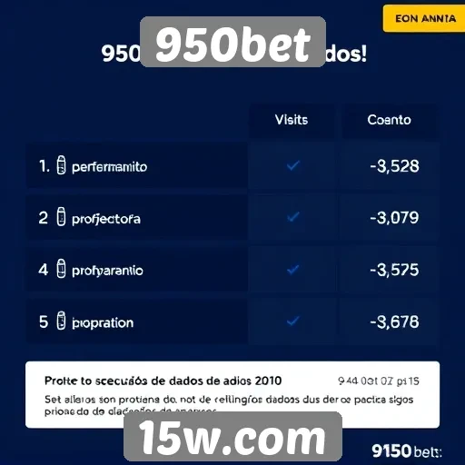 Análise da segurança do site de jogos 950bet